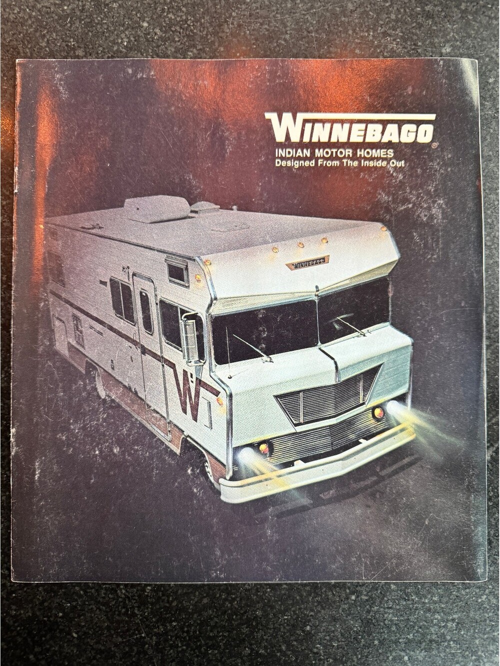 Vintage 1970 Winnebago Indian Motor Homes Sales Brochure